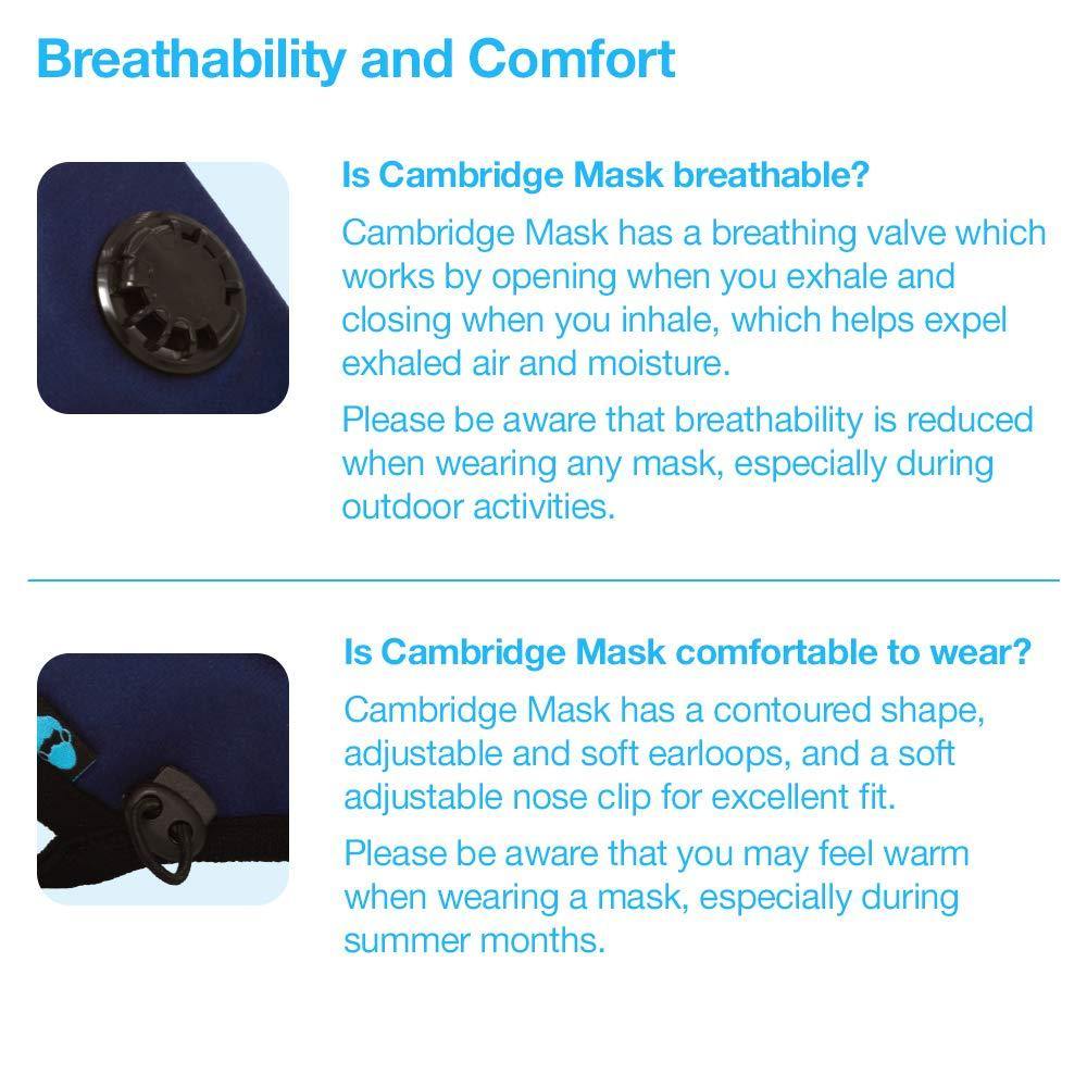 Dettol N95 Cambridge Mask (Navy Blue) Atlanta Healthcare India