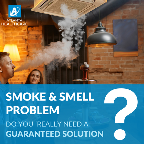 SMOKE BUSTER® - Remove Smoke & Smell From Restaurant / Hotel / Barbeque /Smoking Lounges Atlanta Healthcare India